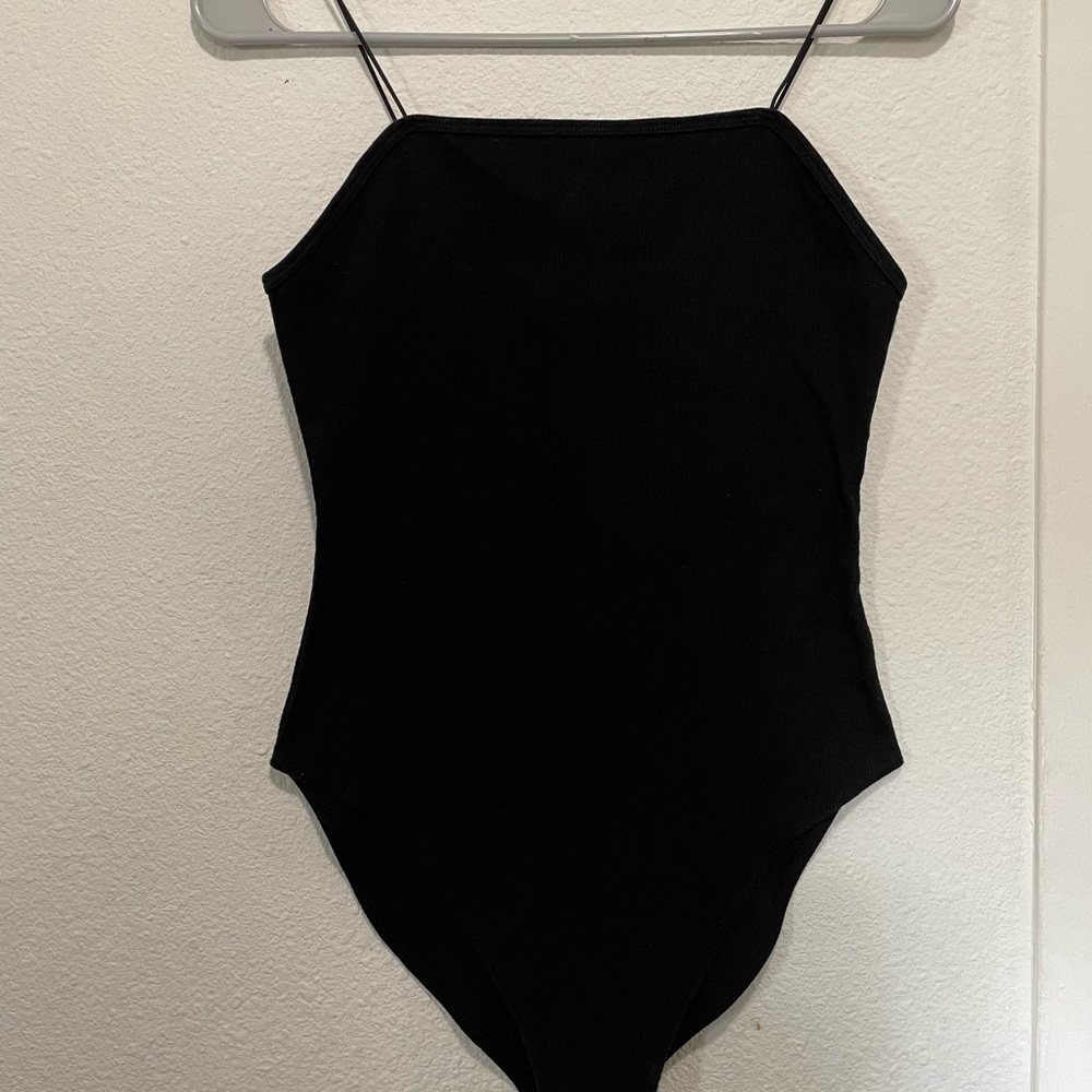 Wild Fable Black woman Bodysuit